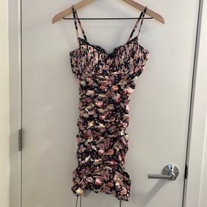 For Love and Lemons Gardenia Mini Dress